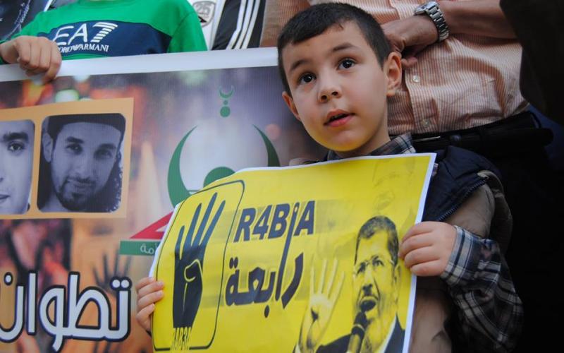 صور: مظاهرات بالمغرب ضد أحكام الإعدام بمصر