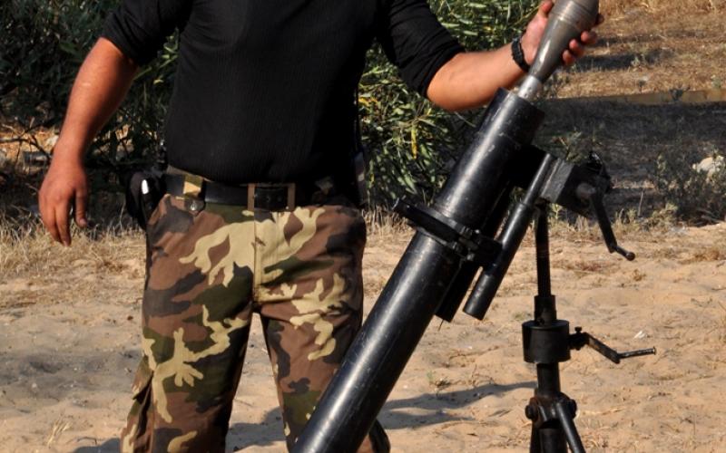 بالصور: "المقاومة الوطنية" تخرج دورية عسكرية برفح