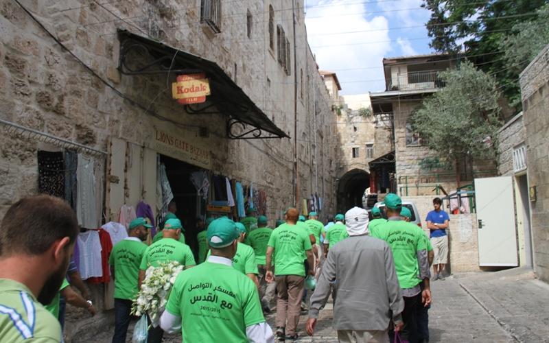 صور: معسكر تواصل مع القدس