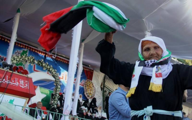 صور: حفل زفاف 4000 عريس بغزة