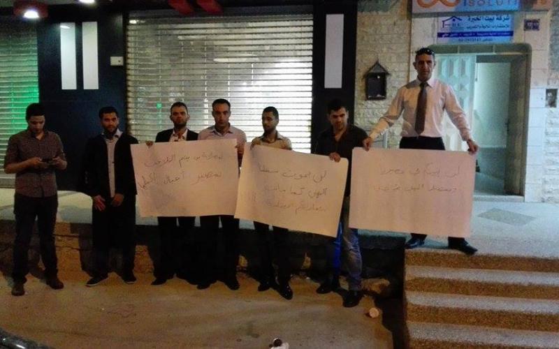 بالصور: 70 محامياً يعتصمون لليوم الثالث