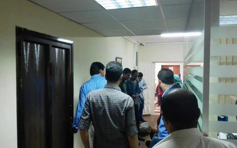 بالصور: 70 محامياً يعتصمون لليوم الثالث