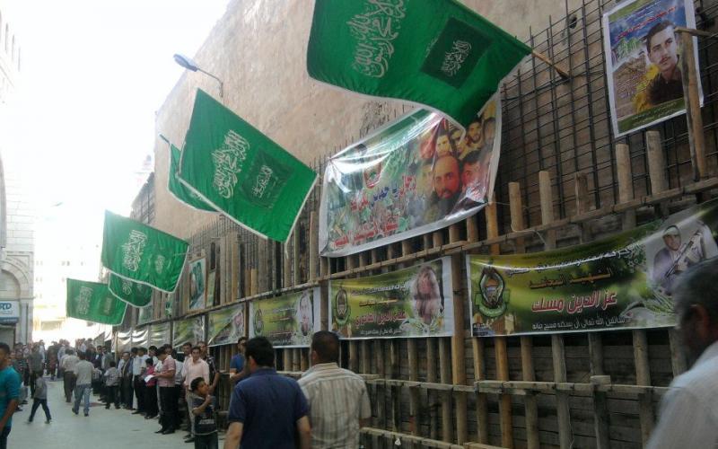 بالصور.. الخليل تحتفي بشهدائها بعرس كبير