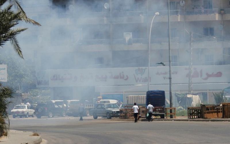 صور..اشتبكات بين مؤيدي بشار ومعارضيه بلبنان