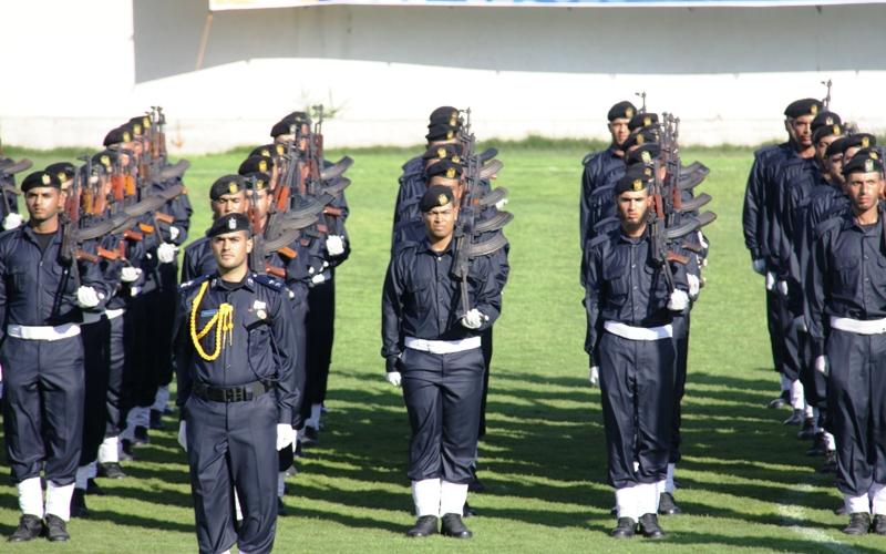 صور..تخريج أول دفعة من كلية الشرطة بحضور هنية