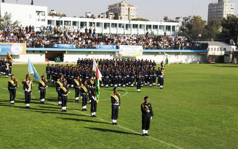صور..تخريج أول دفعة من كلية الشرطة بحضور هنية