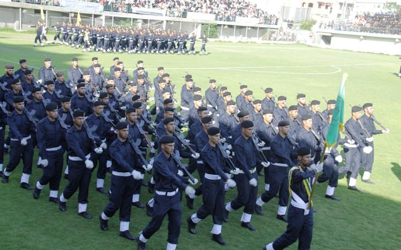 صور..تخريج أول دفعة من كلية الشرطة بحضور هنية
