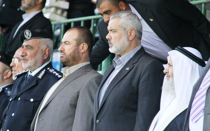 صور..تخريج أول دفعة من كلية الشرطة بحضور هنية