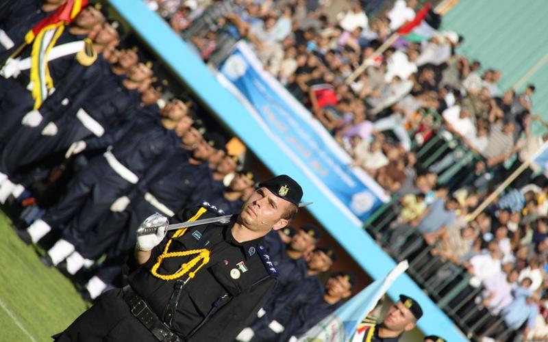 صور..تخريج أول دفعة من كلية الشرطة بحضور هنية