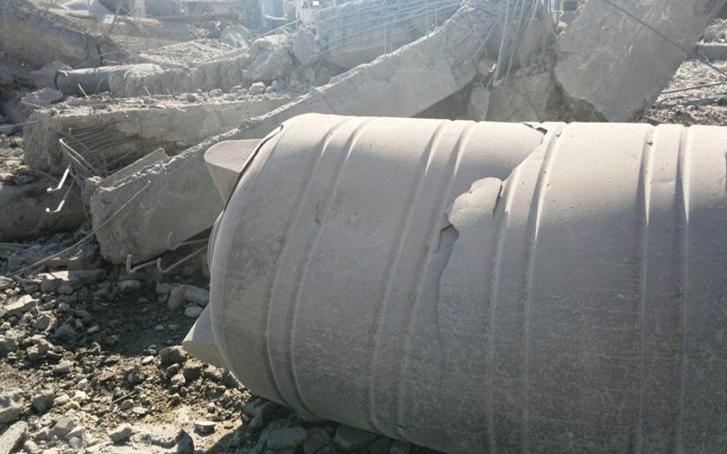 صور.. قصف عنيف لموقع السرايا الحكومي بغزة