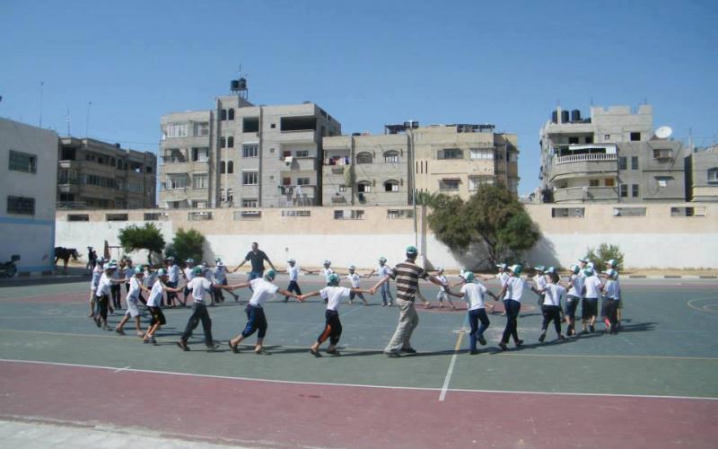 بالصور: انطلاق مخيمات "جيل العودة" بغزة