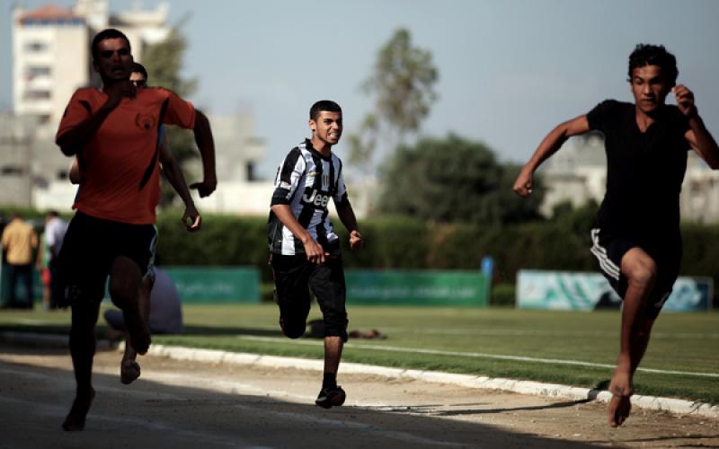 صور: سباق المضمار في غزة