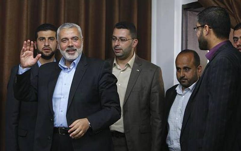 صور: مؤتمر "هنية" عقب إعلان الحكومة