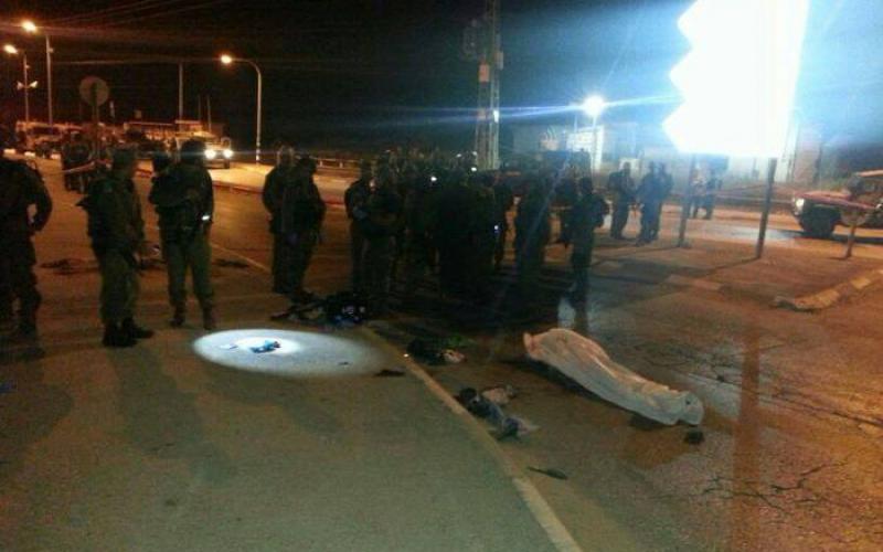 بالصور: شهيد وإصابة جندي جنوب نابلس‎