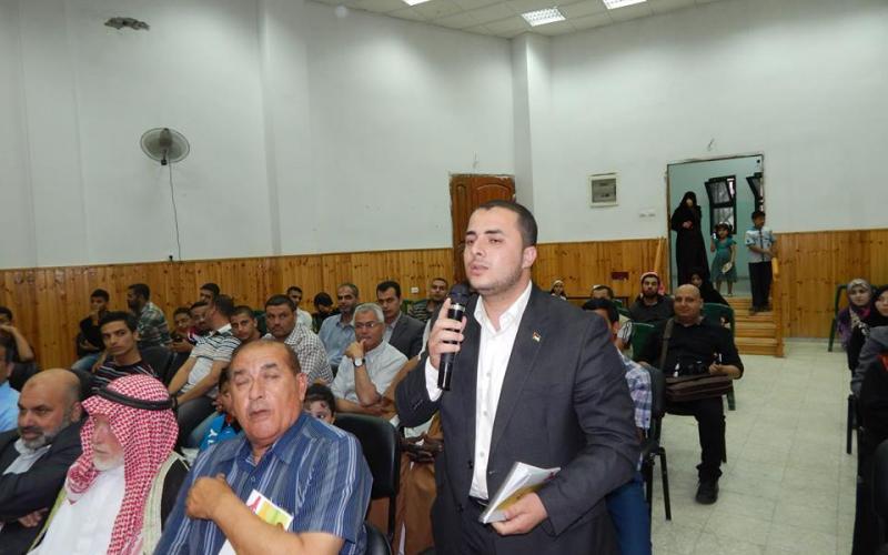 صور: احتفال بخطة للشباب الريادي بدير البلح‎