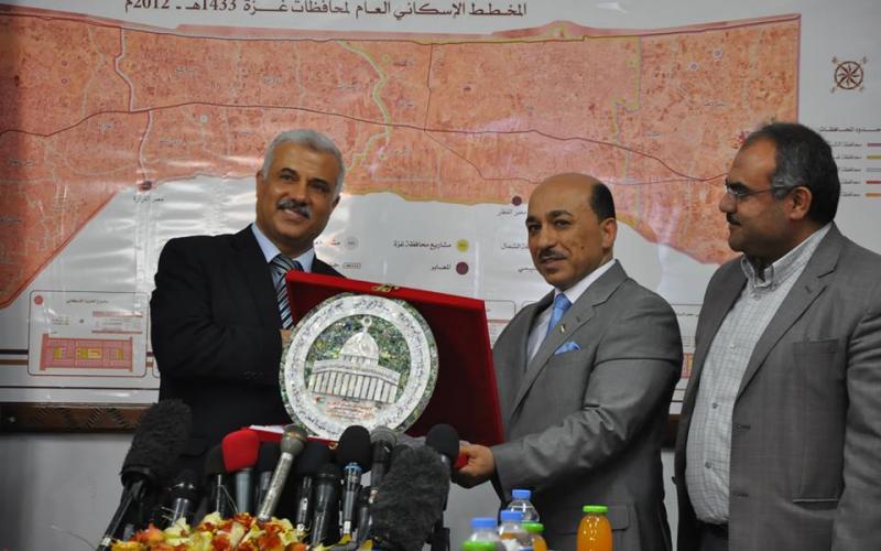 صور: حفل تسليم وزارة الاسكان بغزة