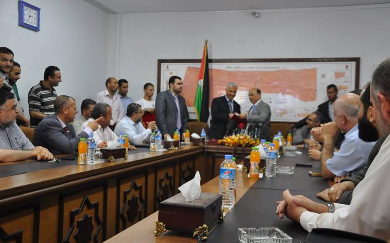 صور: حفل تسليم وزارة الاسكان بغزة