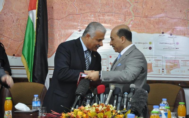 صور: حفل تسليم وزارة الاسكان بغزة
