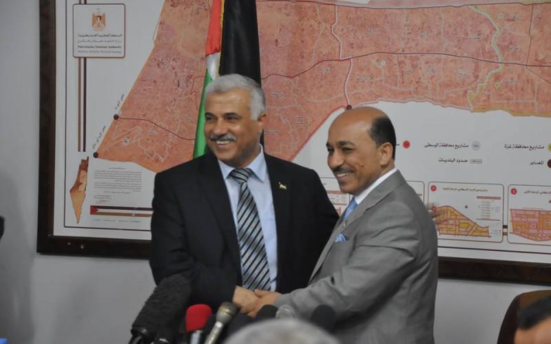 صور: حفل تسليم وزارة الاسكان بغزة