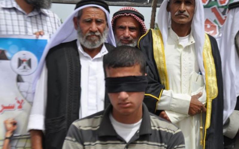 صور: وقفة في رفح تضامناً مع الأسرى