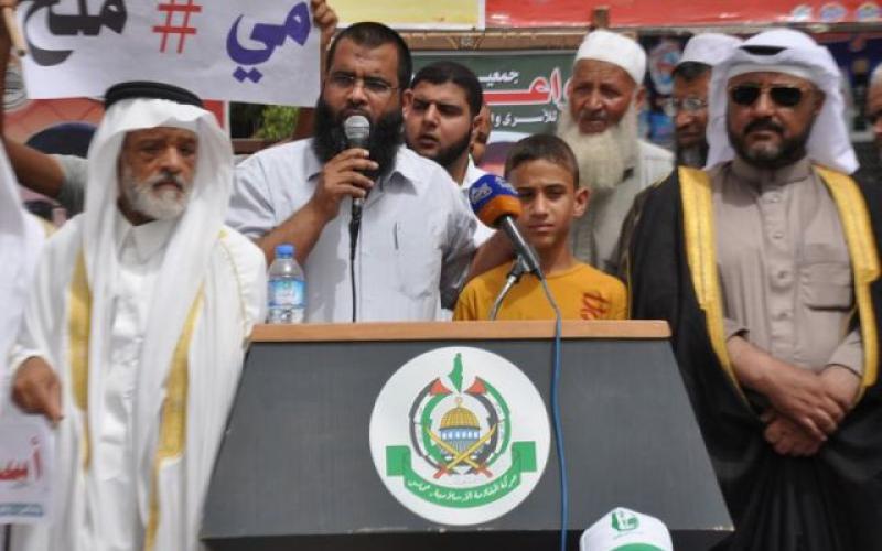 صور: وقفة في رفح تضامناً مع الأسرى