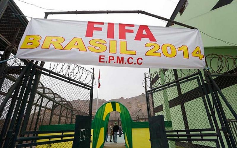 صور: البيرو تطلق كأس العالم للسجناء