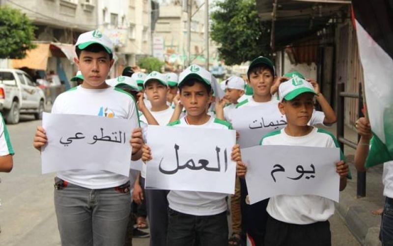 صور: يوم تطوعي لمشاعل التحرير بالمغازي‎