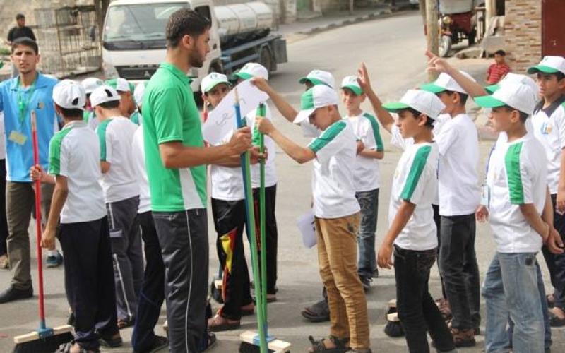 صور: يوم تطوعي لمشاعل التحرير بالمغازي‎
