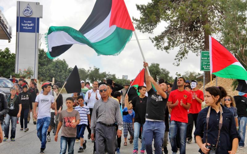 صور: الاحتلال يقمع مسيرة "النبي صالح"