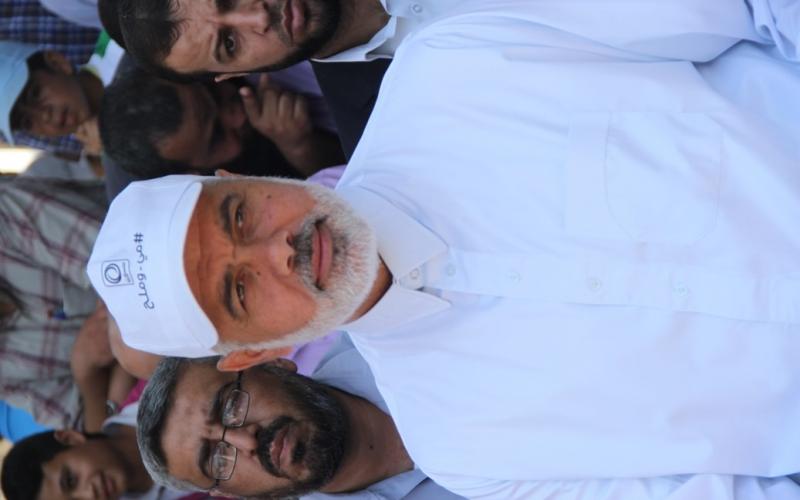 صور: هنية يشارك في انطلاق المرحلة الثانية من "مشاعل التحرير"