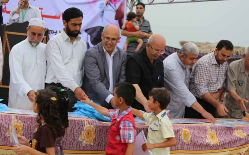 صور: حفل تكريم للمتفوقين في بيت لاهيا