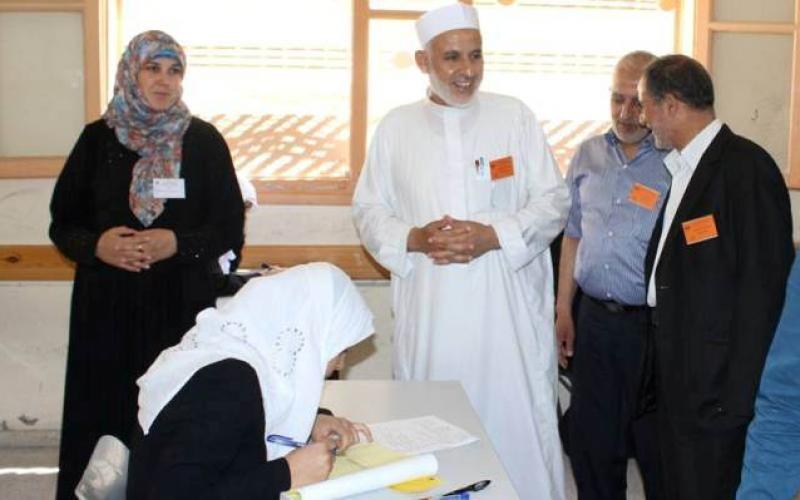 صور: انطلاق اليوم الأول للتوجيهي بخانيونس