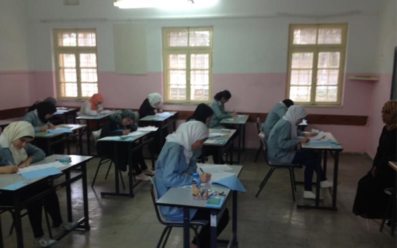 صور: امتحان الثانوية العامة بنابلس‎