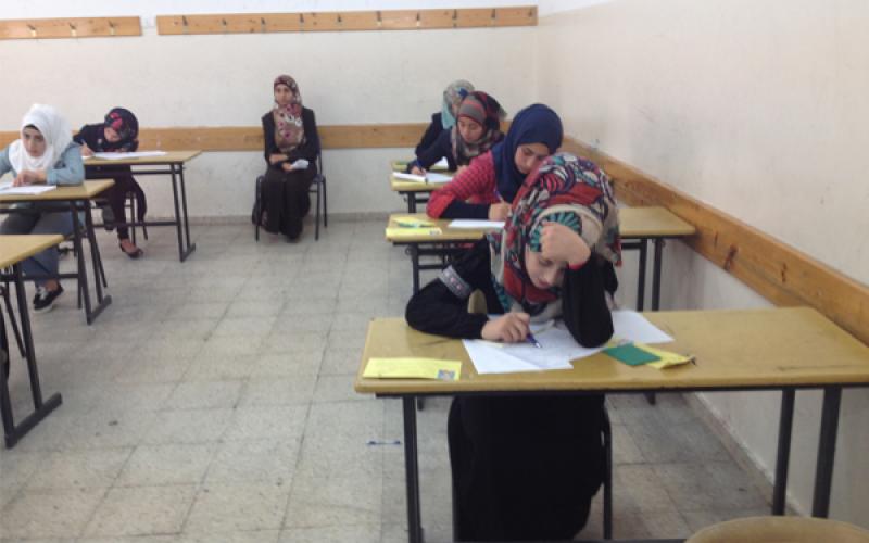 صور: امتحان الثانوية العامة بنابلس‎