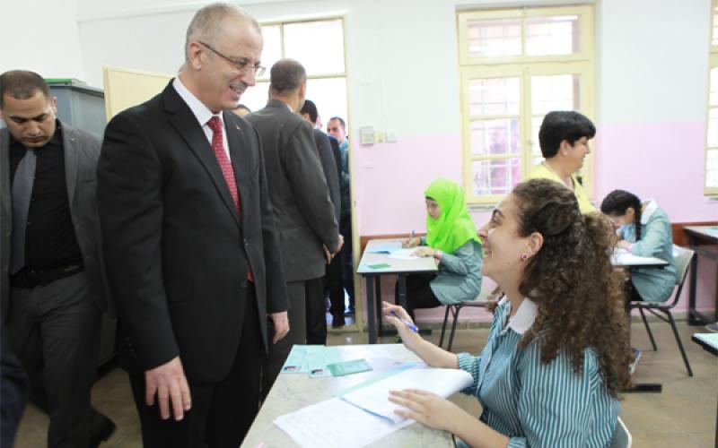 صور: امتحان الثانوية العامة بنابلس‎