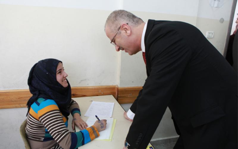 صور: امتحان الثانوية العامة بنابلس‎