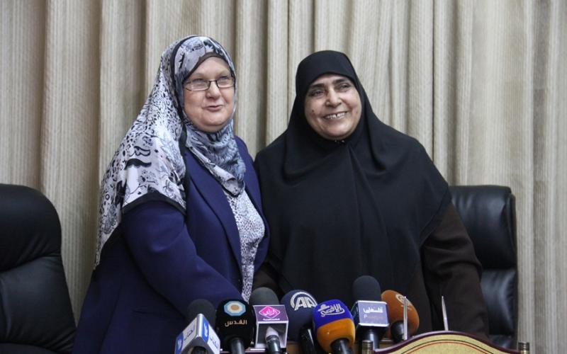 صور: مراسم تسليم وتسلم وزارة المرأة