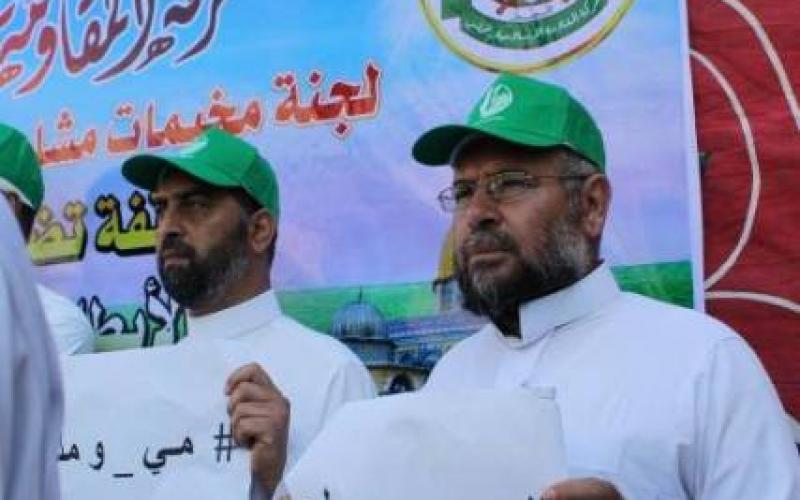 صور: وقفة تضامنية مع الأسرى بخانيونس