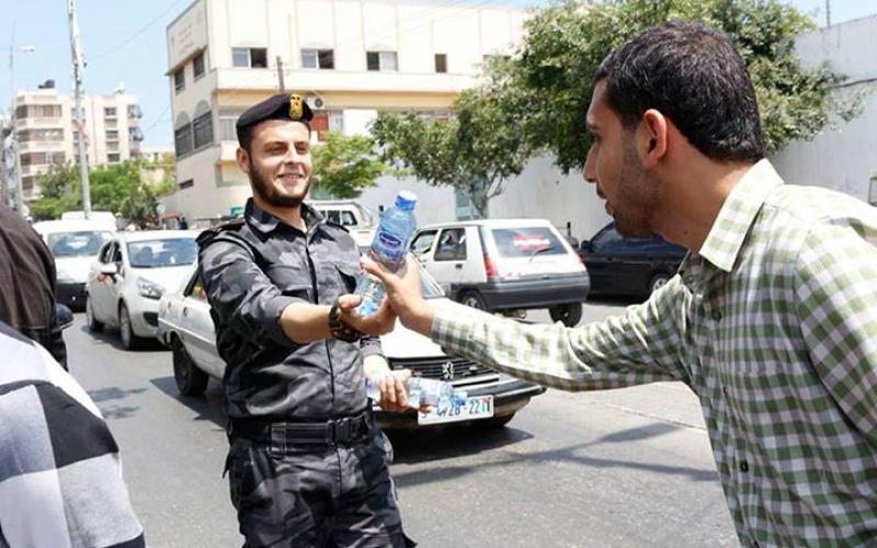 صور: وقفة احتجاجية على قمع الصحفيين بالضفة