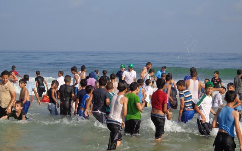 صور: اختتام مشاعل التحرير جنوب غزة