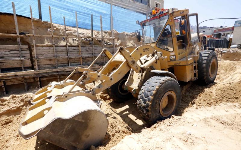 بلدية خانيونس تشرع بإنشاء سوق جديد