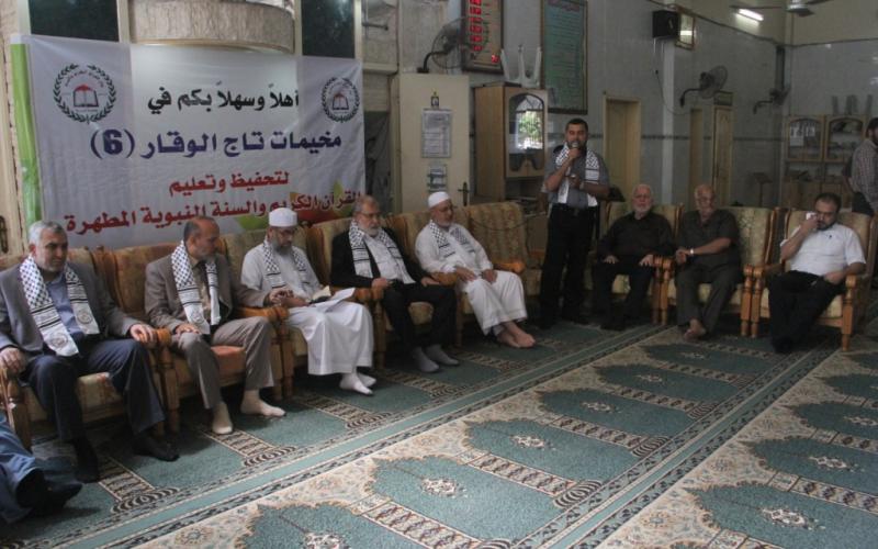 صور: زيارة نواب وقيادات حماس لـ"الوقار"