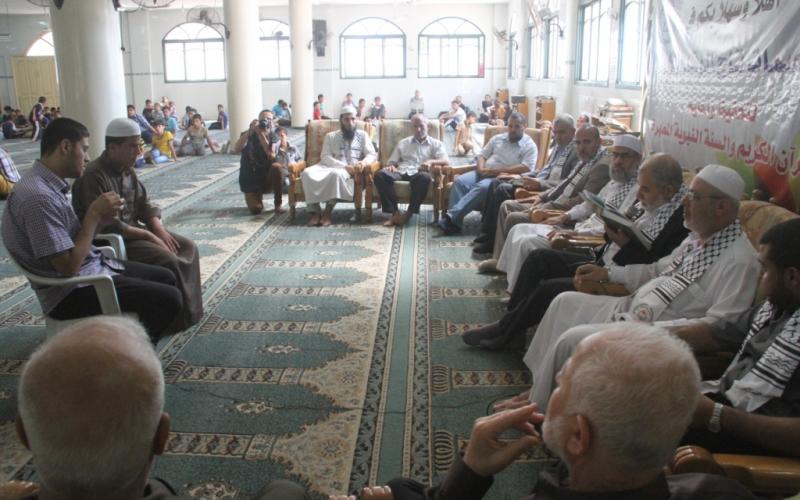 صور: زيارة نواب وقيادات حماس لـ"الوقار"