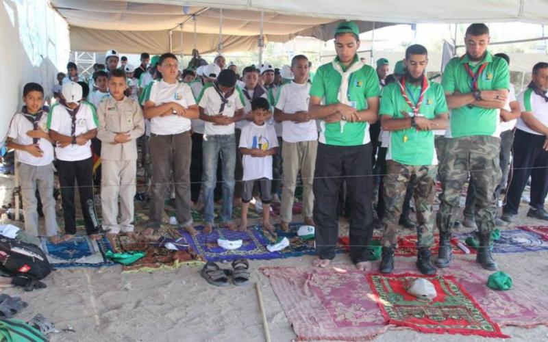 بالصور: انطلاق مخيم "الجعبري" في المغازي
