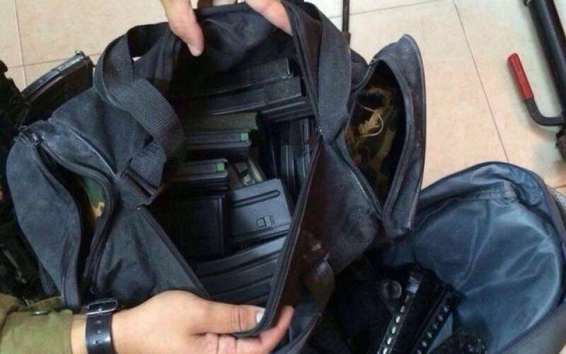 صور: أسلحة يزعم الاحتلال العثور عليها بنابلس
