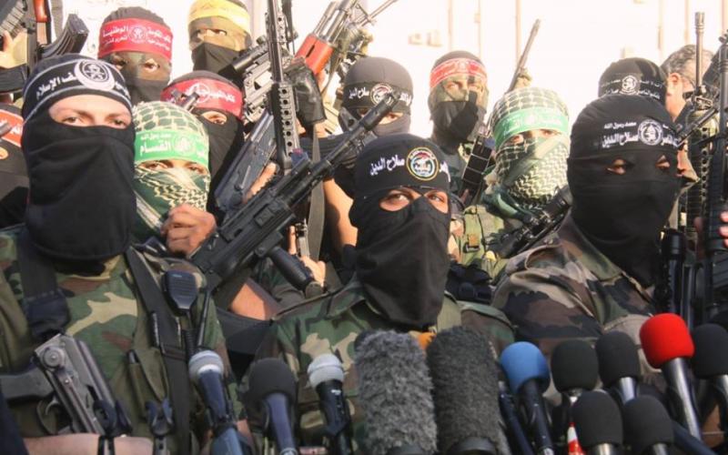 صور: المقاومة تعقد مؤتمراً صحفياً بغزة