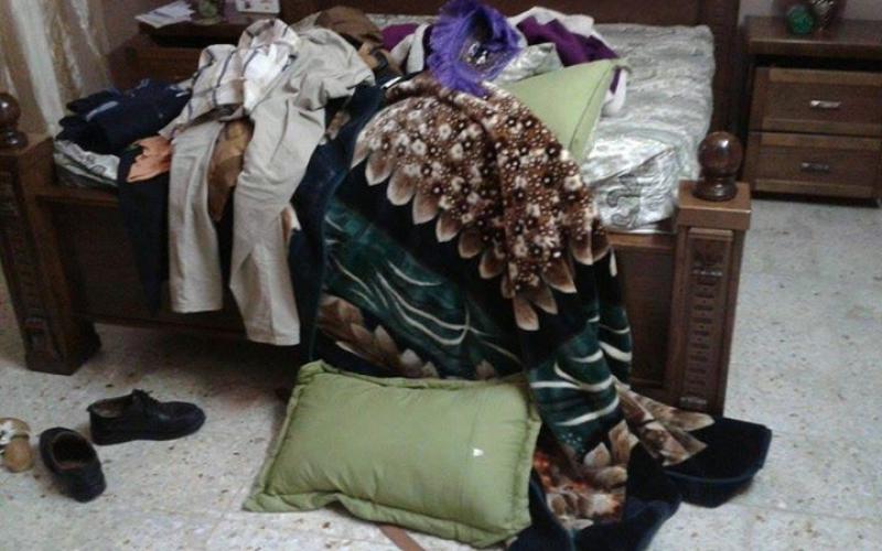 صور: مداهمات الاحتلال تخلف خراباً في "بلاطة"