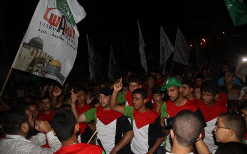 صور: مسيرة بخانيونس نصرة للأقصى والأسرى