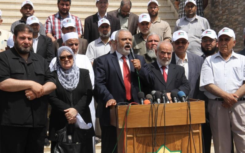 صور: وقفة للتضامن مع نواب التشريعي بالضفة