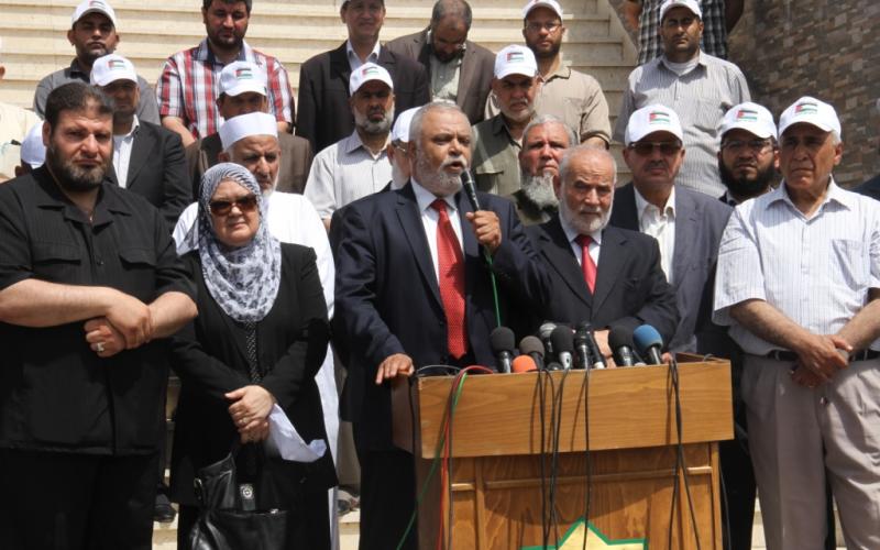 صور: وقفة للتضامن مع نواب التشريعي بالضفة